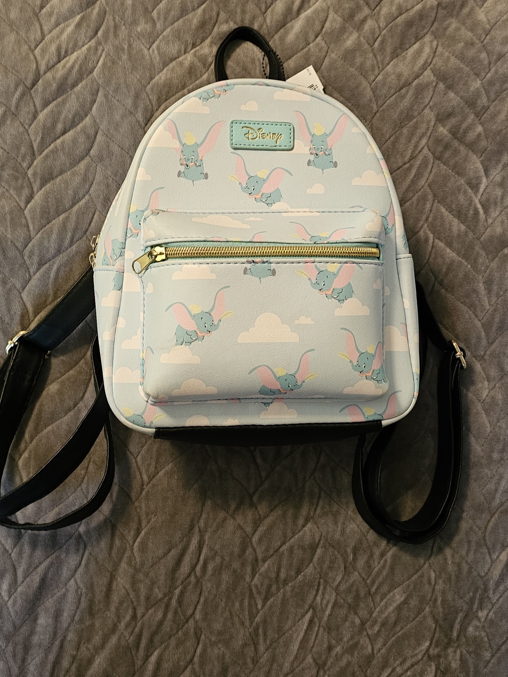 Disney Dumbo Pastel Blue and Pink Mini Backpack